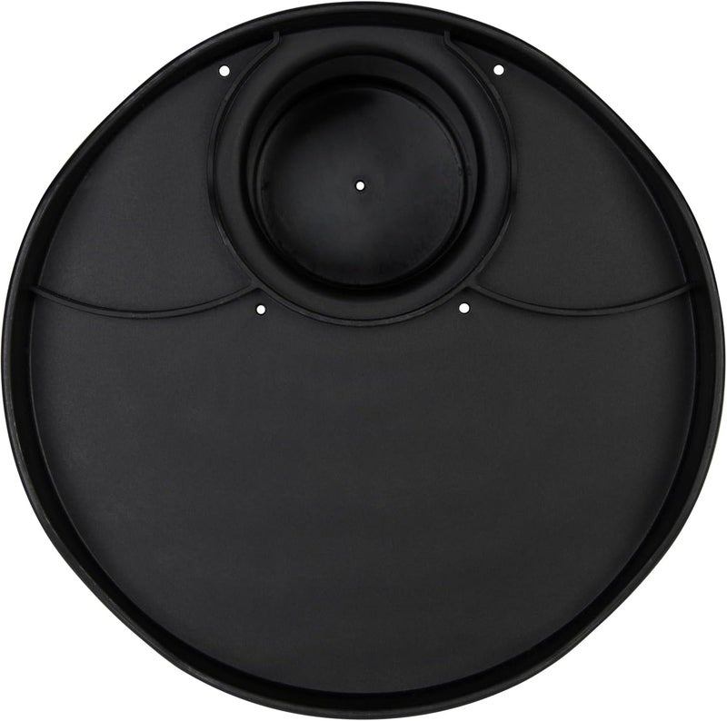 ROBOCUP Plate Accessory, in All 12 Colors, Conveniently Holds Your Food, Snacks, Drinks | Multi-Use Hands Free Project Work Station, Ruggedized Portable Design, Diameter of 8.5"/21.6 CM (Black) - Image 5